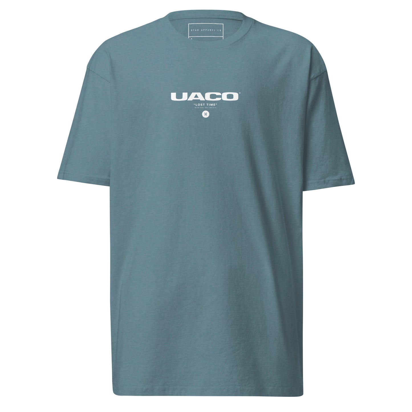 UACO Lost Time - Men’s premium heavyweight tee