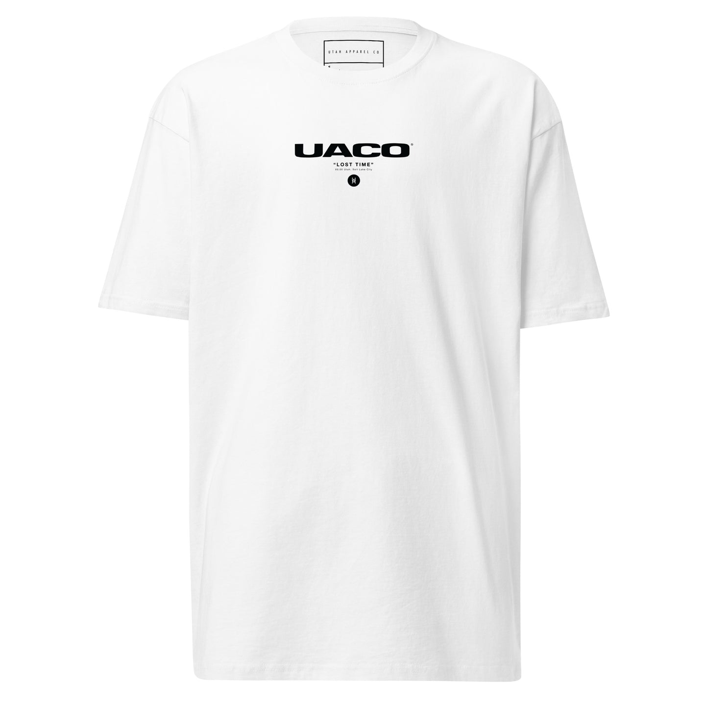 UACO Lost Time - Men’s Premium Heavyweight T-Shirt