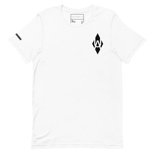 White Out - Black Diamond Unisex T-Shirt