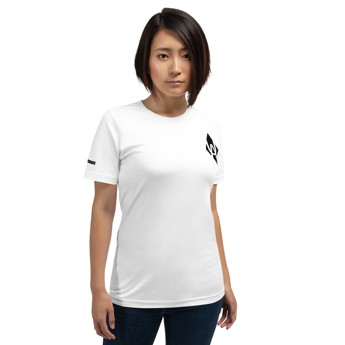 White Out - Black Diamond Unisex T-Shirt